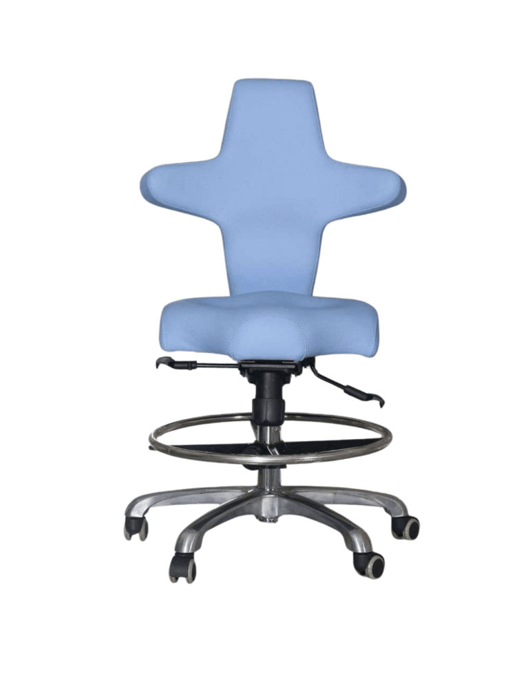 Ergonomic Surgeon Chair with FootRest for Precision Surgical and Dental Work - Sit Healthier