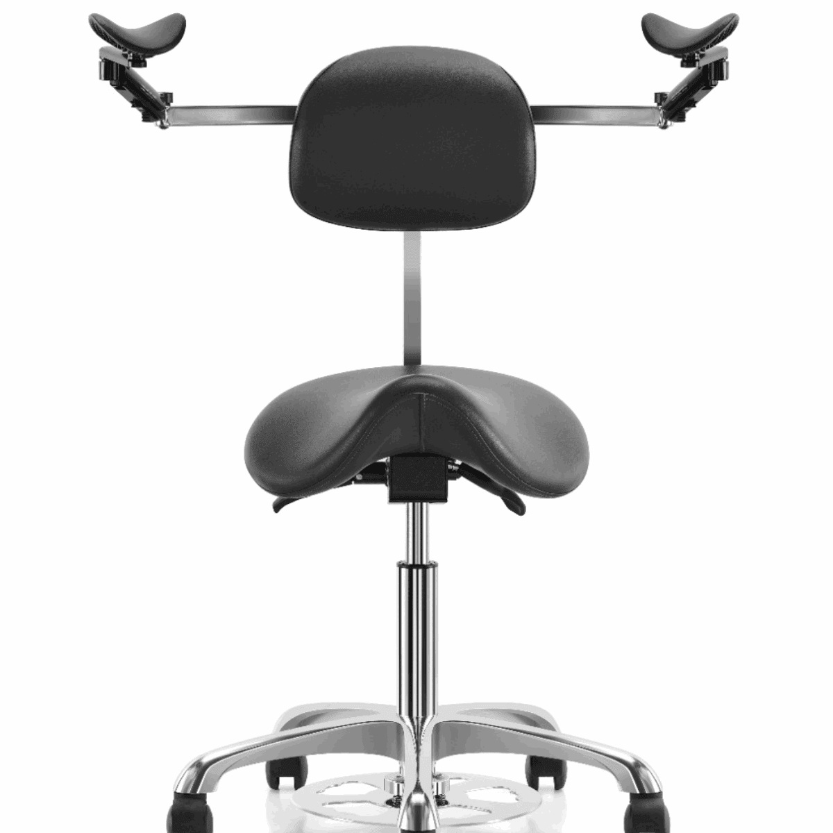 ErgoRest Saddle Shape Chair with Footcontroller for Any Profession - Sit Healthier