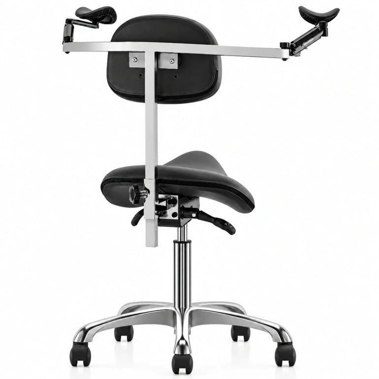ErgoRest Saddle Shape Chair with Footcontroller for Any Profession - Sit Healthier