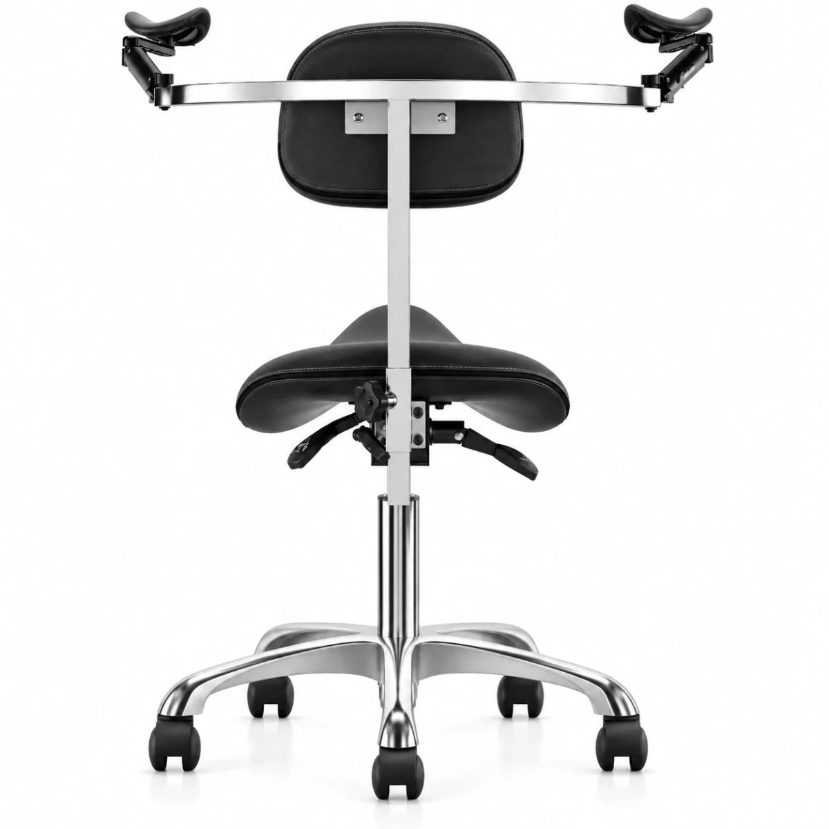 ErgoRest Saddle Shape Chair with Footcontroller for Any Profession - Sit Healthier