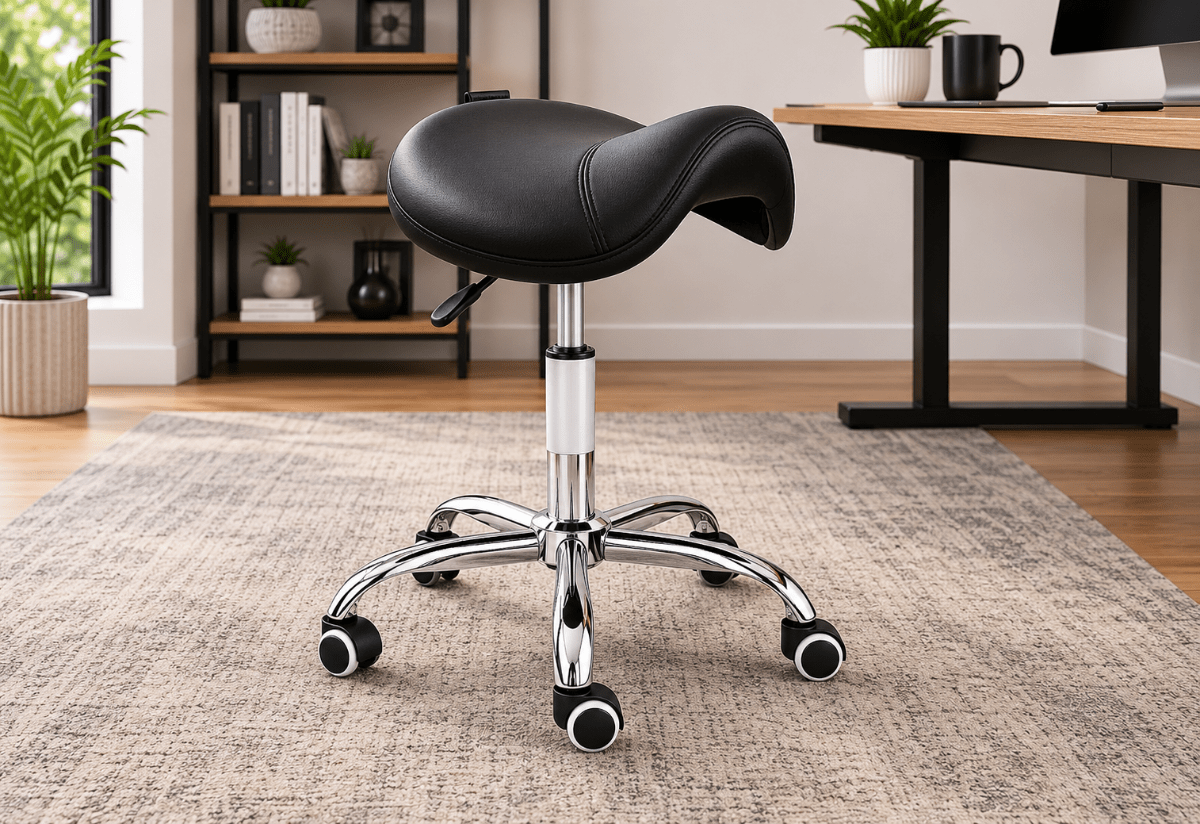 Heavy-Duty Aluminum Chair Base – 500 lbs Capacity (22”) | Sit Healthier - Sit Healthier
