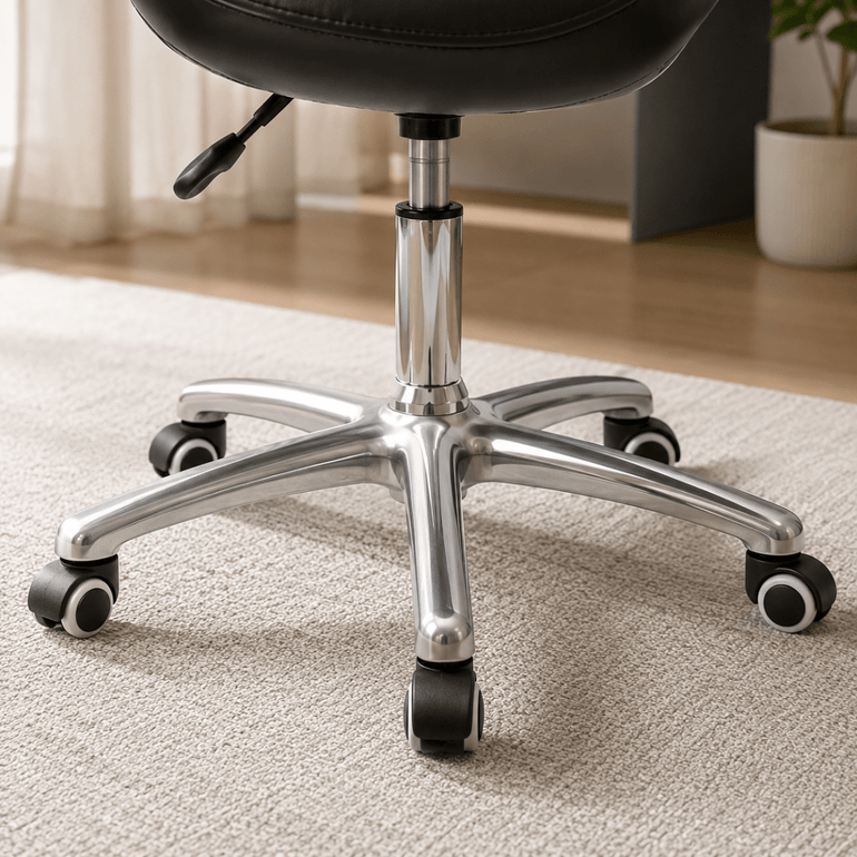 Heavy-Duty Aluminum Chair Base – 500 lbs Capacity (22”) | Sit Healthier - Sit Healthier