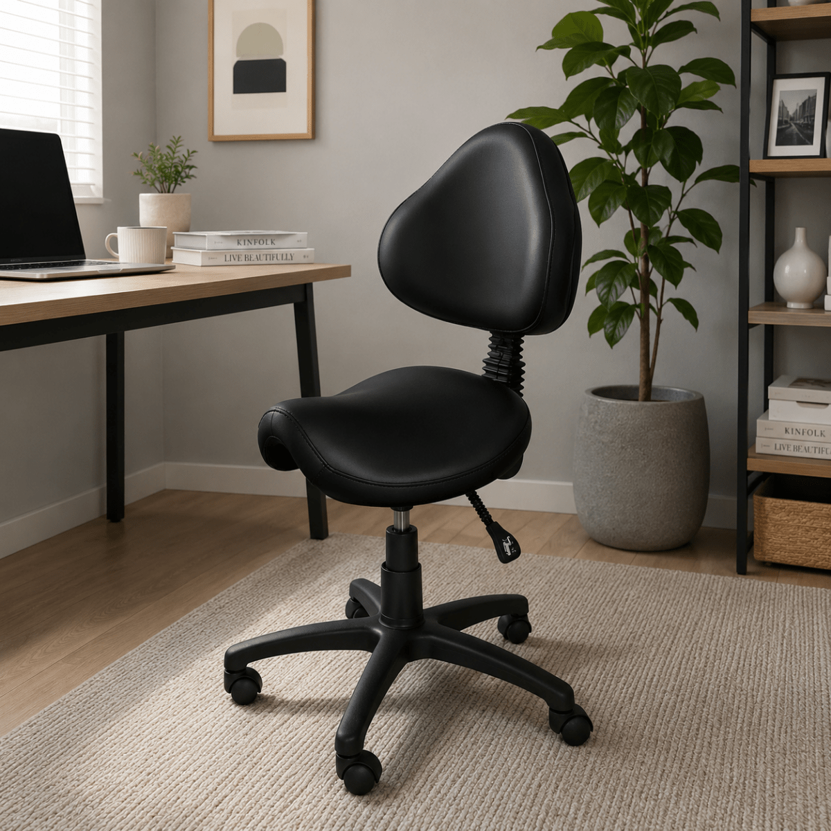 Heavy-Duty Nylon Chair Base – 500 lbs Capacity | Sit Healthier - Sit Healthier