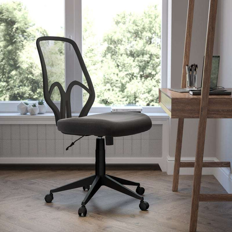 High Back Black Mesh Office Chair - Sit Healthier