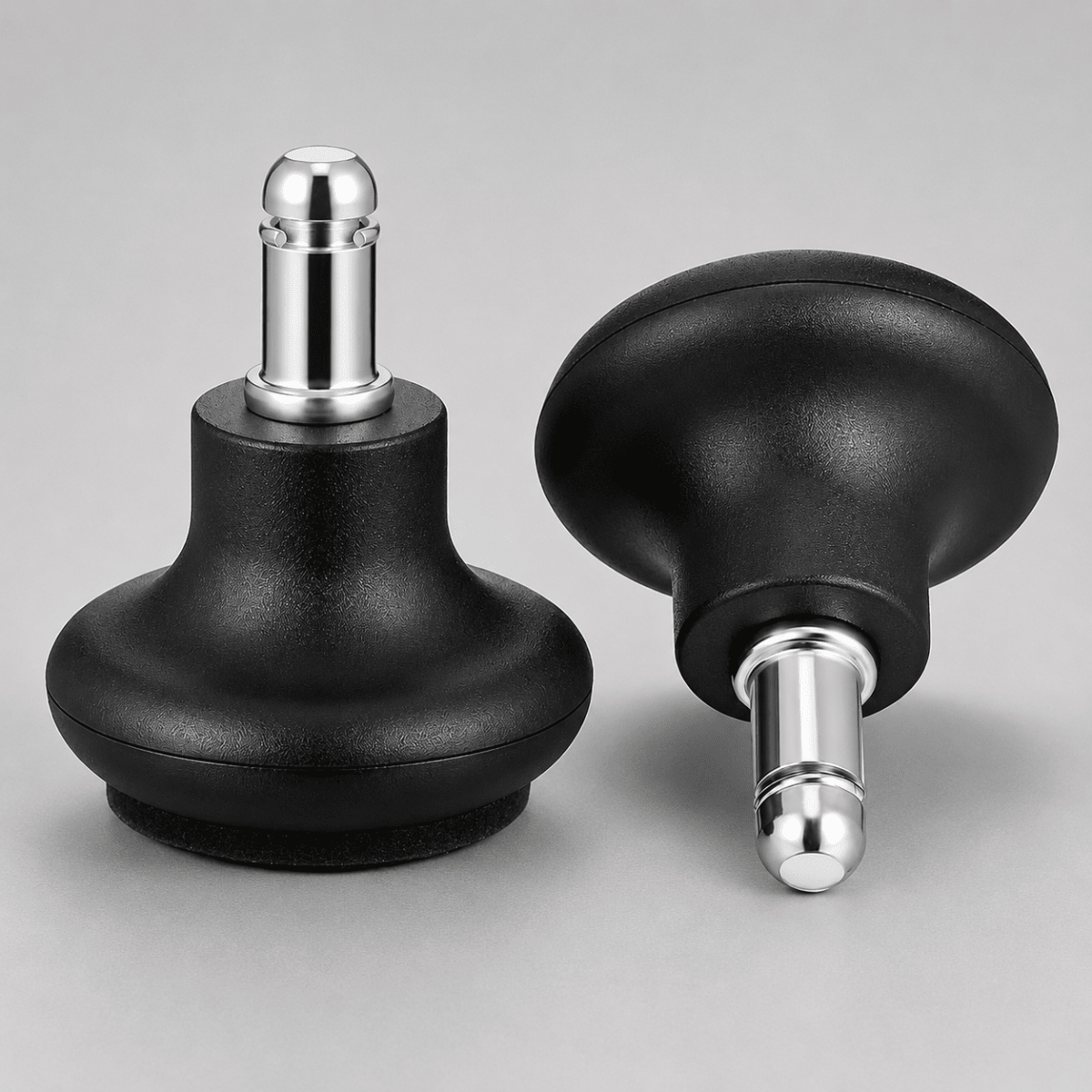 Non-Padded Bell Glides for Office Chairs and Stools - Sit Healthier