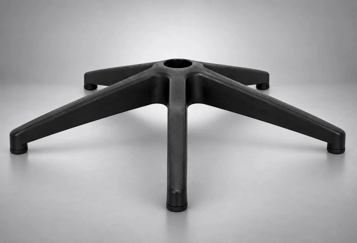 Nylon 5 Legs Base for Sit Healthier Saddle Stools and Chairs - Sit Healthier