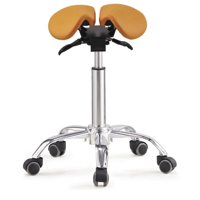 (Open Box) Saddle Style Split Seat Ergonomic Saddle Chair or Stool - SH18941 - Sit Healthier