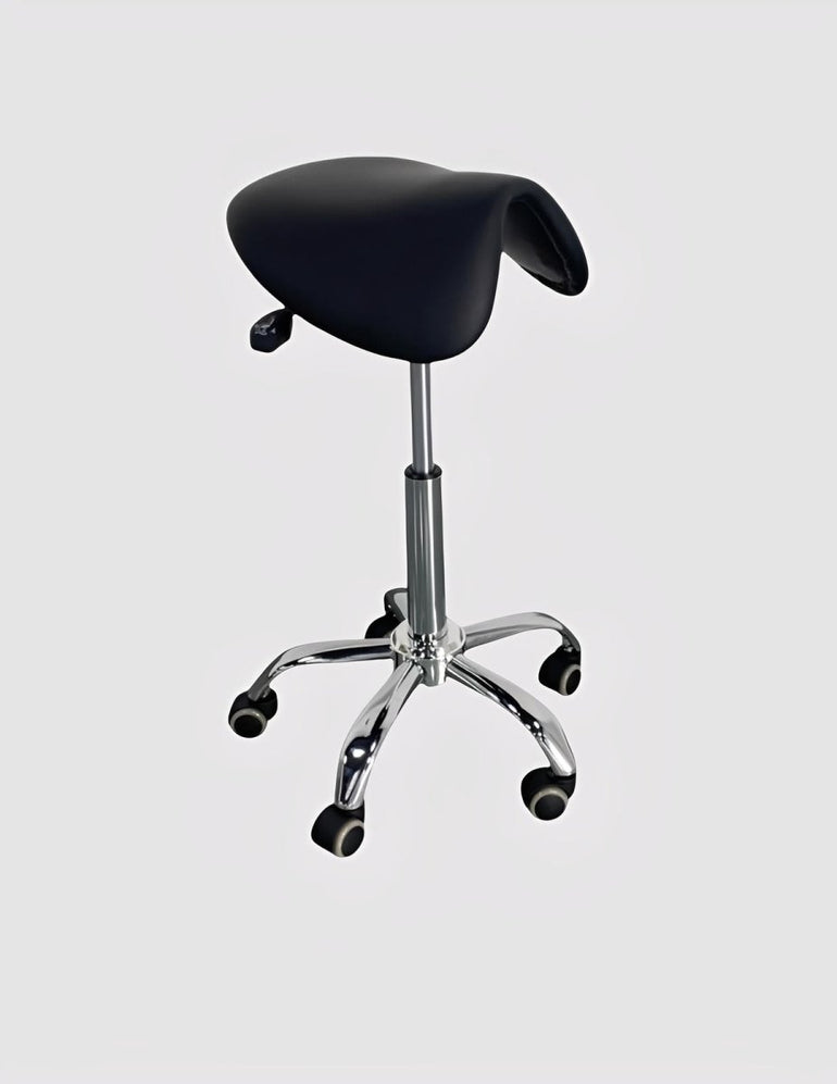 Professional Saddle Stool - Heavy-Duty 500 LBS Capacity - Sit Healthier