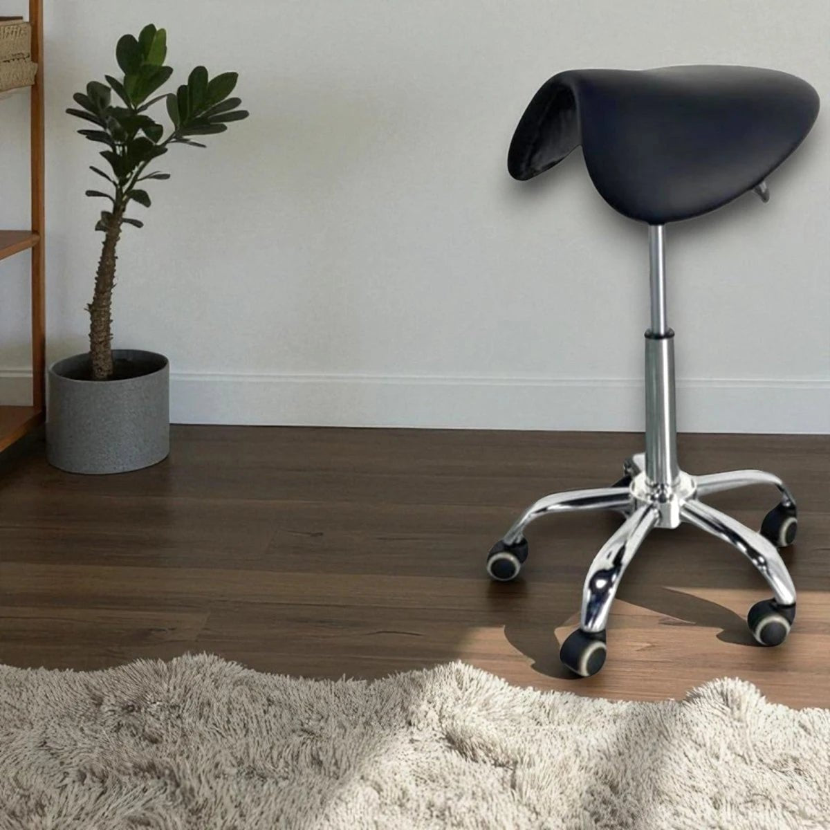 Professional Saddle Stool - Heavy-Duty 500 LBS Capacity - Sit Healthier
