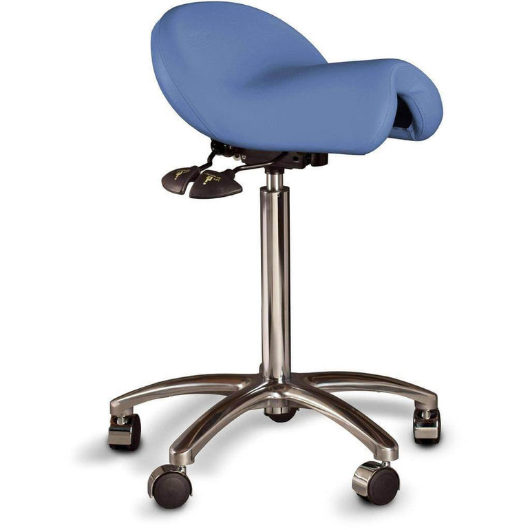 Bambach Ergonomic Saddle Chair NO Back with Ergo Swing Arm | Sit Healthier