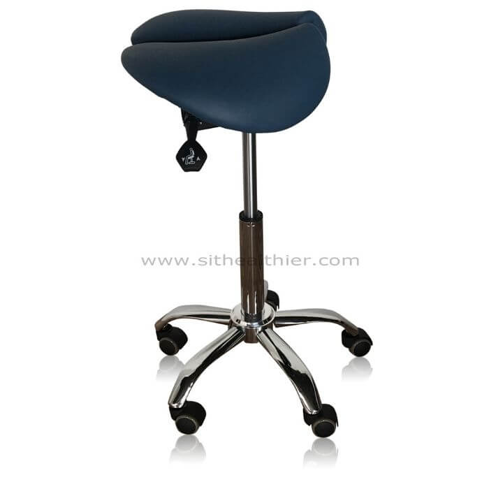 Saddle Style Split Seat Ergonomic Saddle Chair or Stool | Sit Healthier