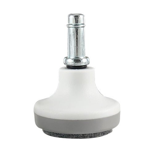 1.61" (41mm) Glides Without Pad – Set of 5 for Floor Protection - Sit Healthier