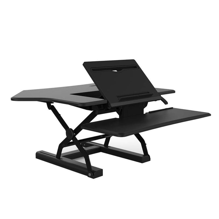 36" Smart Sit-Stand Desk Riser | Desk Converter - Sit Healthier