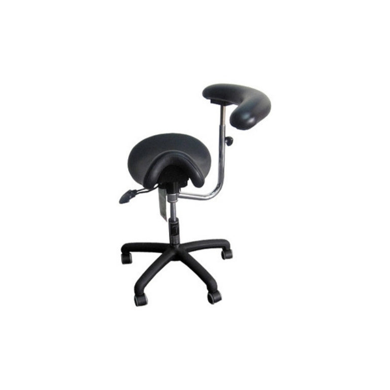 Bambach Ergonomic Saddle Chair NO Back with Ergo Swing Arm | Sit Healthier