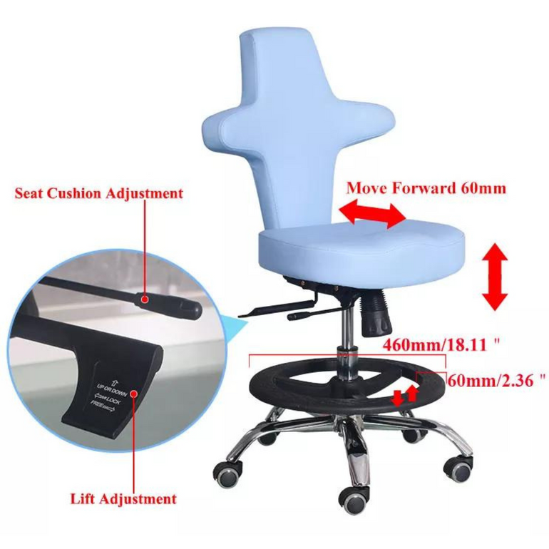 Multifunctional Physician Chair to Reduce Fatigue, Muscle Strain, Nerve Compression | Sit Healthier