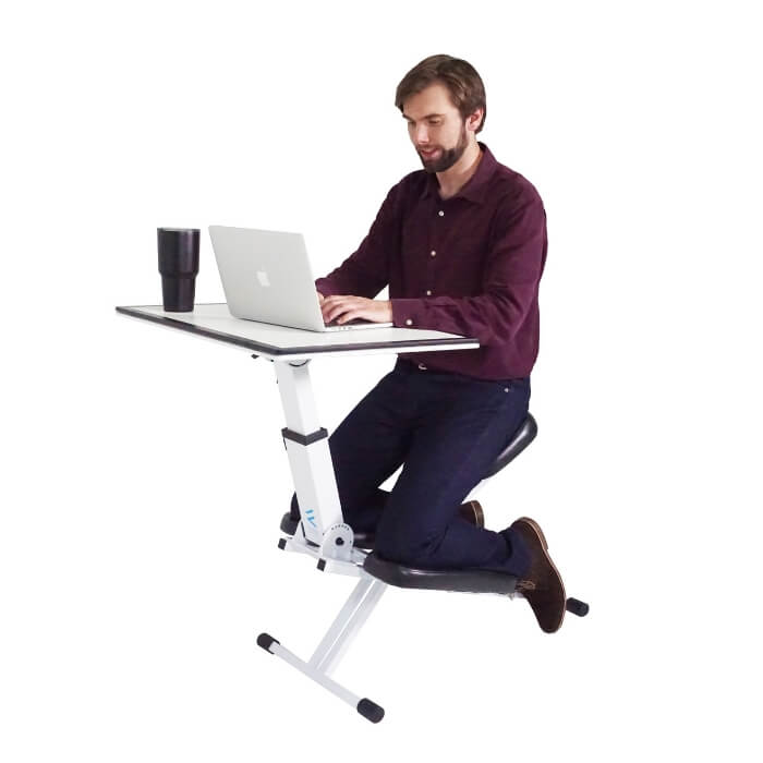All-in-One Versatile Ergonomic Adjustable Kneeling Chair with Desk |SitHealthier