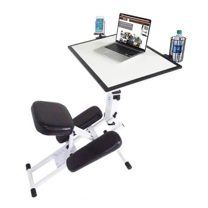 All-in-One Versatile Ergonomic Adjustable Kneeling Chair with Desk |SitHealthier