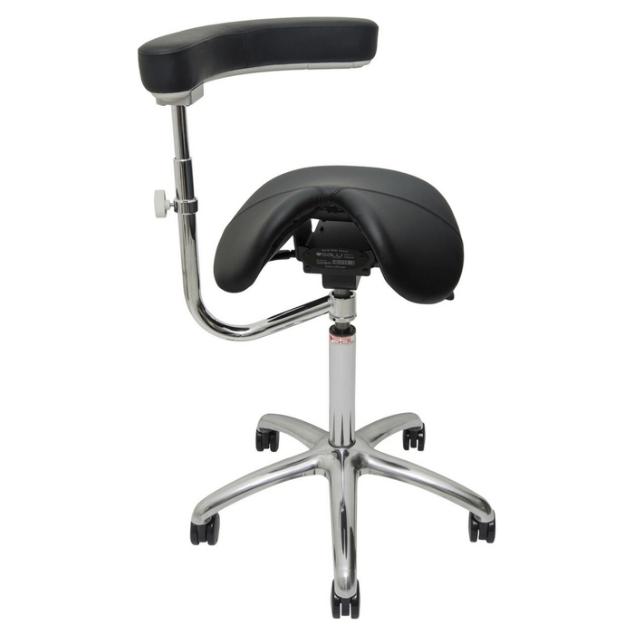 AllRound-Classic Ergonomic Saddle Chair by Salli | SitHealthier.com