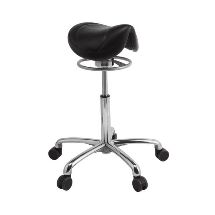 Narrower Seat 360° Dynamic Motion Ergonomic Saddle Stool Holland Made | SitHealthier