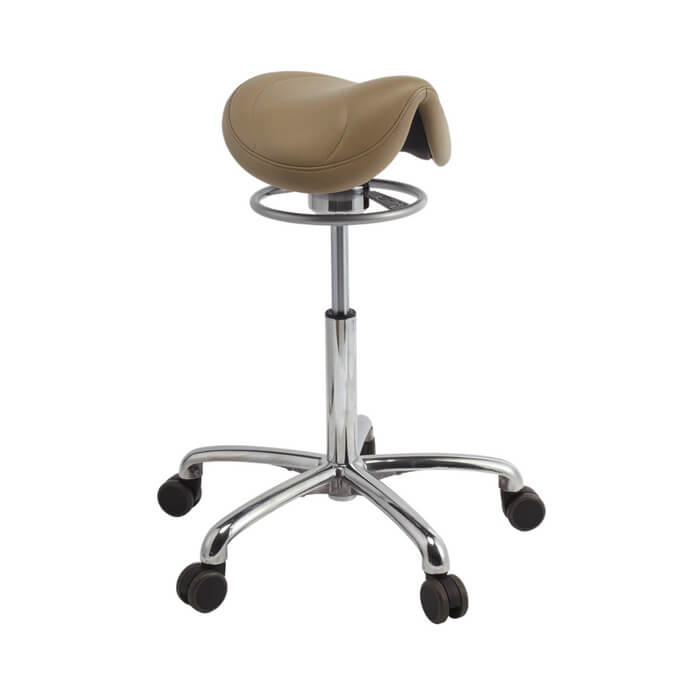 Narrower Seat 360° Dynamic Motion Ergonomic Saddle Stool Holland Made | SitHealthier