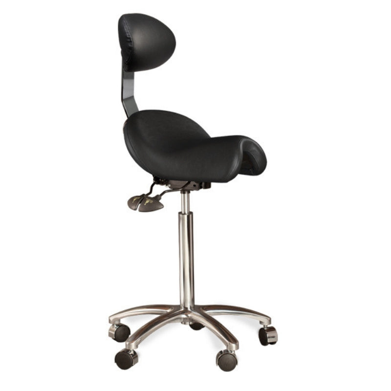 Bambach Ergonomic Saddle Chair with ErgoBack Back-Rest | Sit Healthier