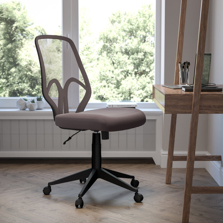 High Back Grey Mesh Office Chair | Sit Healthier