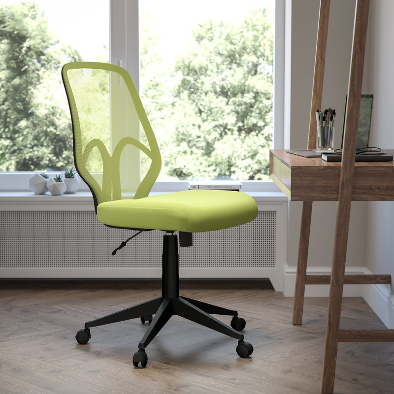 High Back Green Mesh Office Chair | Sit Healthier