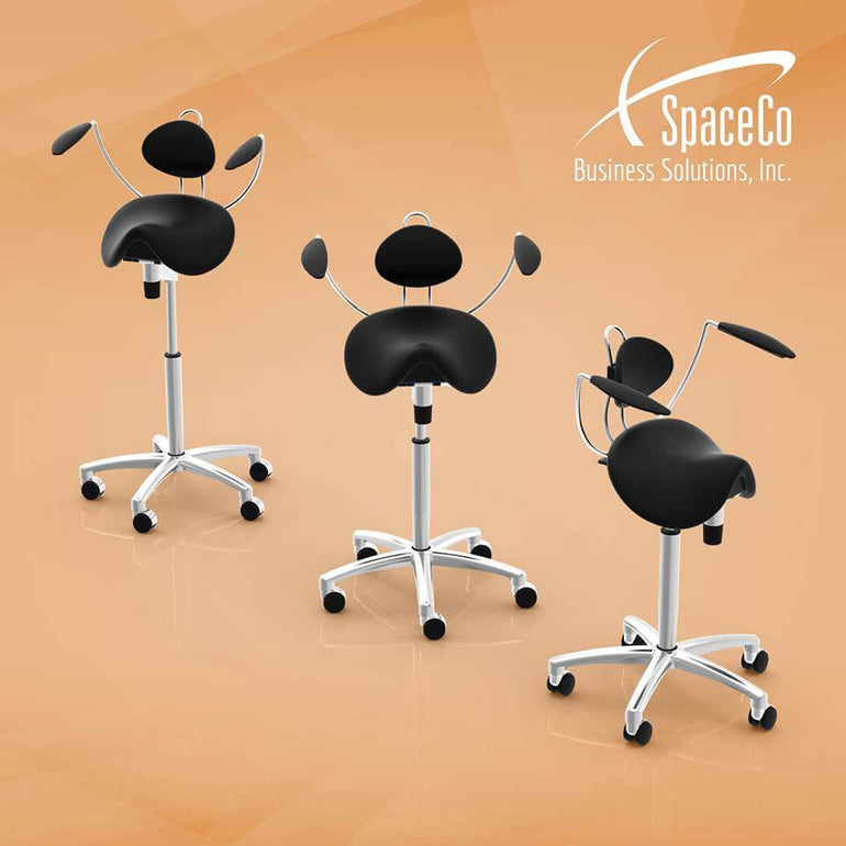 Finest Quality Sit-Stand Saddle Chair for Better Posture | SitHealthier