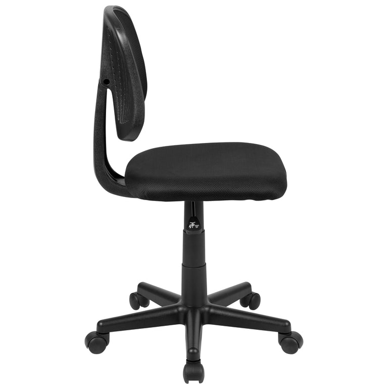 Mid-Back Black Mesh Swivel Task Office Chair | Sit healthier