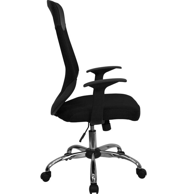 High Back Black Mesh Executive Swivel Office Chair  | Sit Healthier