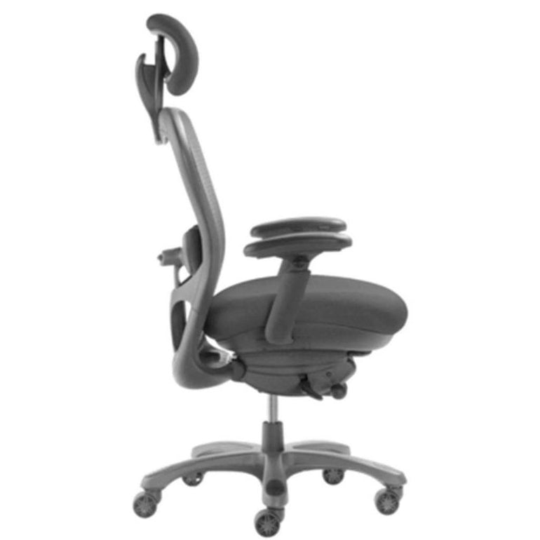 CXO Mid Back Executive Ergonomic Chair with Headrest; 6200D | Sithealthier.com