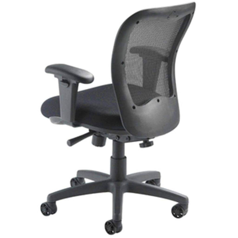 LXO Mid Back Ergonomic Task Chair; Black; 6000 | Sithealthier.com