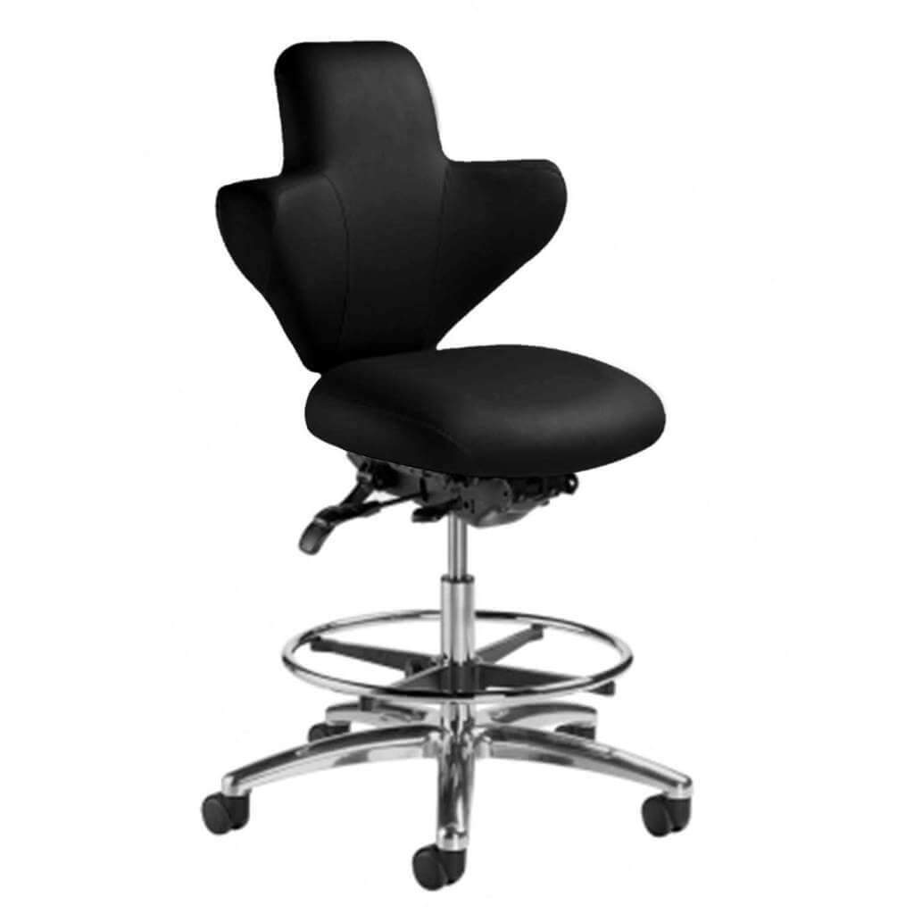 Sit Healthier Ergonomic Surgeon Chair with Footrest for Precision Surgical and Dental Work