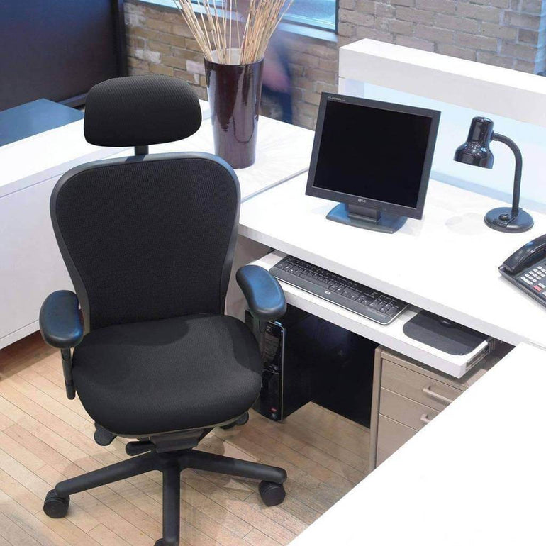 CXO Mid Back Executive Ergonomic Chair with Headrest; 6200D | Sithealthier.com