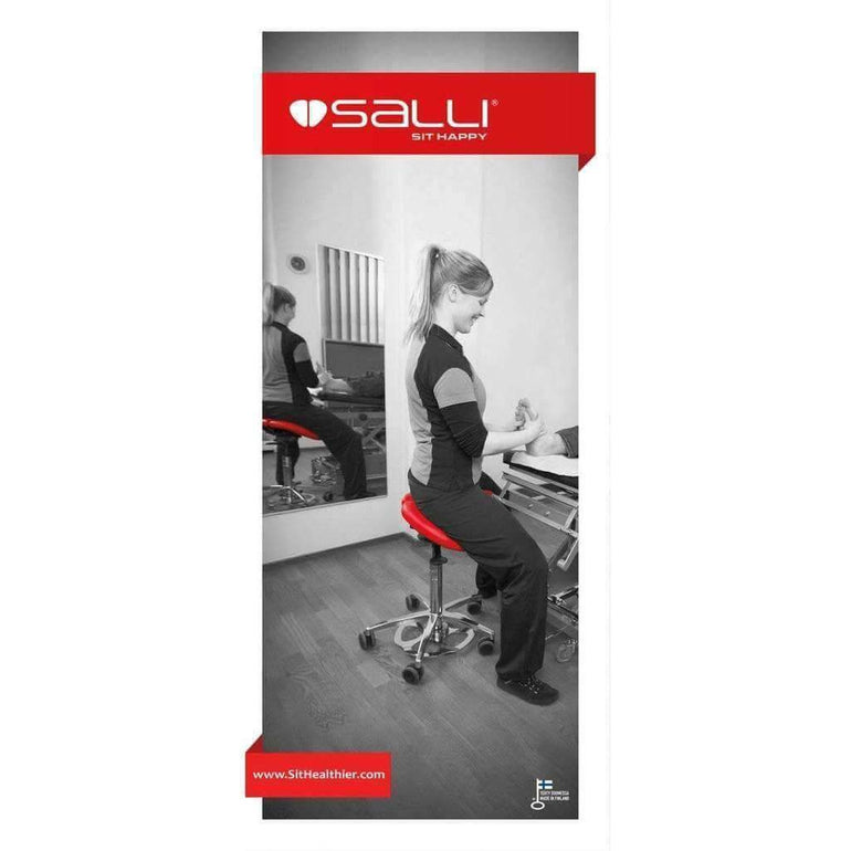 ergonomic saddle stool