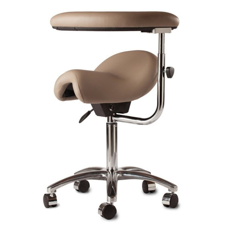 Bambach Backless Saddle Chair – Swing Arm for Comfort and Support - Sit Healthier