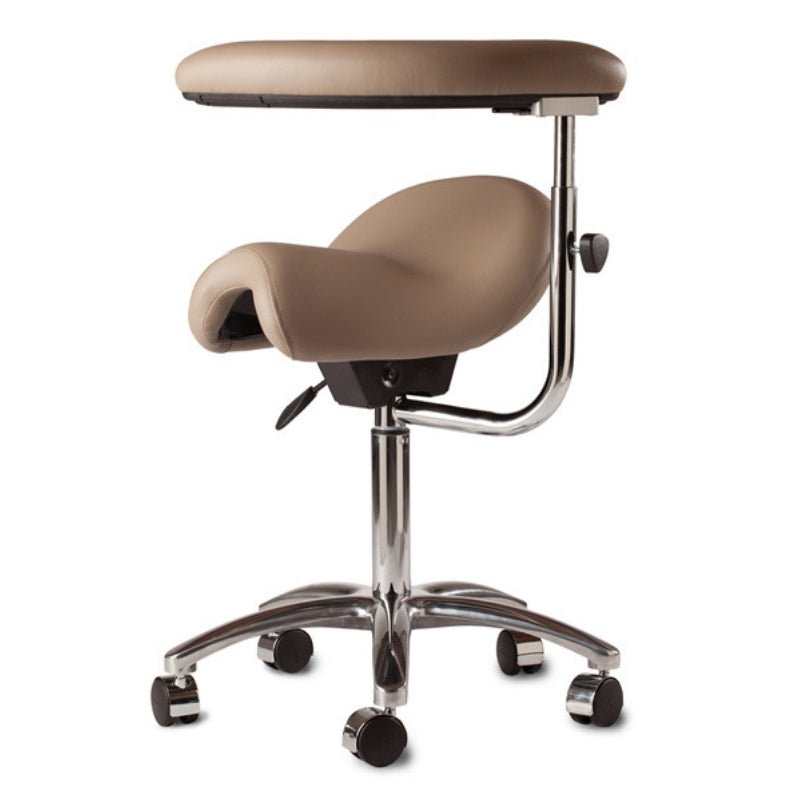 Bambach Backless Saddle Chair – Swing Arm for Comfort and Support - Sit Healthier