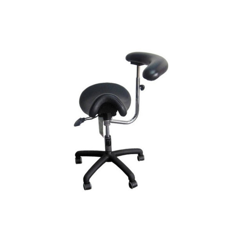 Bambach Backless Saddle Chair – Swing Arm for Comfort and Support - Sit Healthier