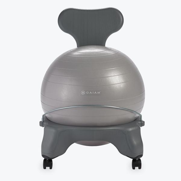 Classic Balance Yoga Ergonomic Ball Chair for Office or Home - Sit Healthier