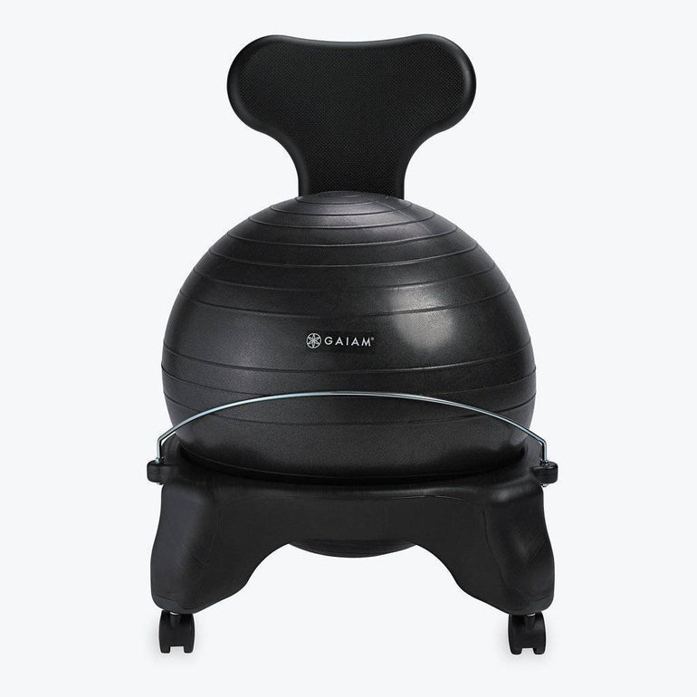 Classic Balance Yoga Ergonomic Ball Chair for Office or Home - Sit Healthier