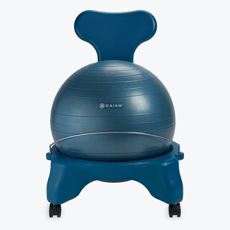 Classic Balance Yoga Ergonomic Ball Chair for Office or Home - Sit Healthier