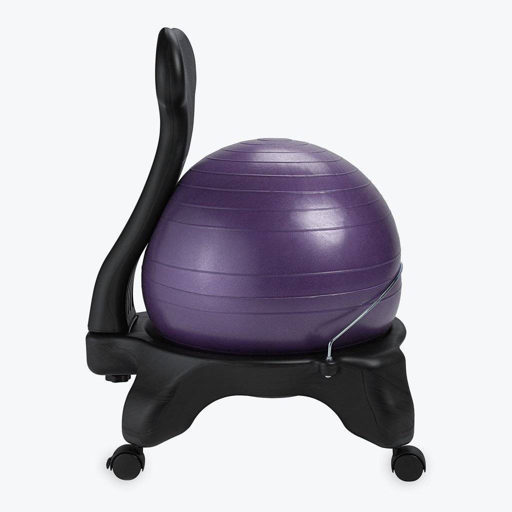 Classic Balance Yoga Ergonomic Ball Chair for Office or Home - Sit Healthier