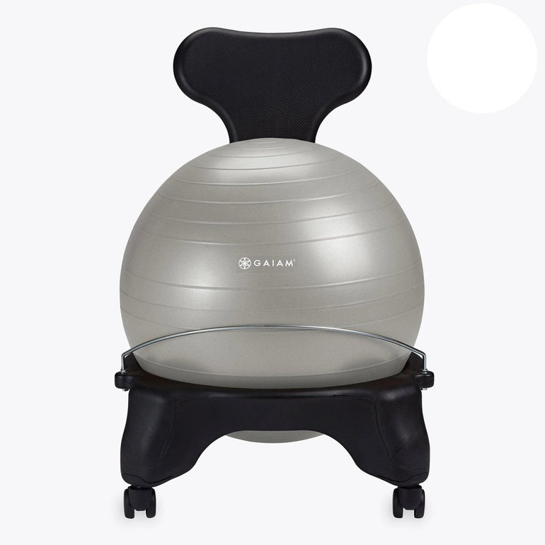 Classic Balance Yoga Ergonomic Ball Chair for Office or Home - Sit Healthier