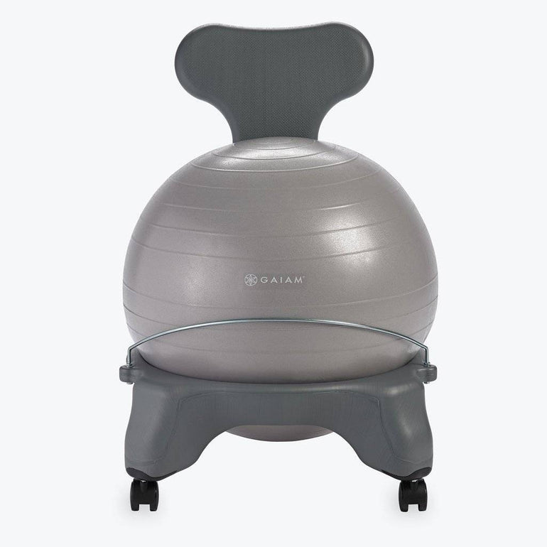 Classic Balance Yoga Ergonomic Ball Chair for Office or Home - Sit Healthier