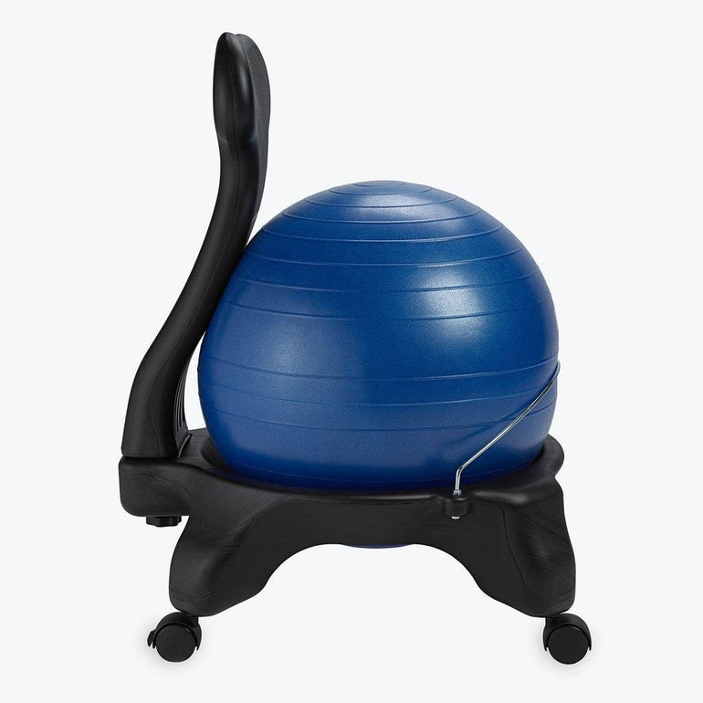 Classic Balance Yoga Ergonomic Ball Chair for Office or Home - Sit Healthier