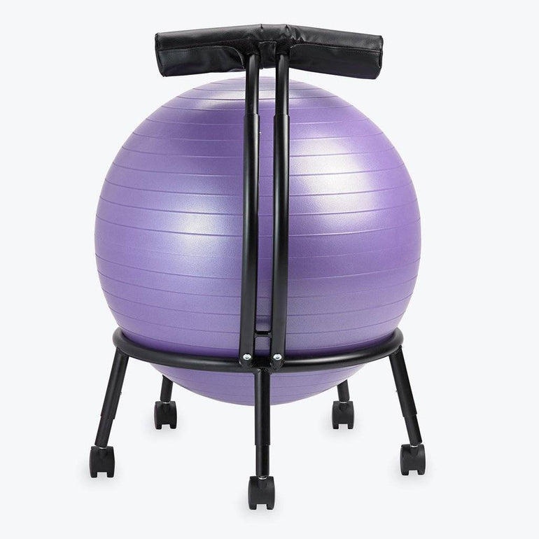 Custom Fit Yoga Balance Ball Chair - Sit Healthier