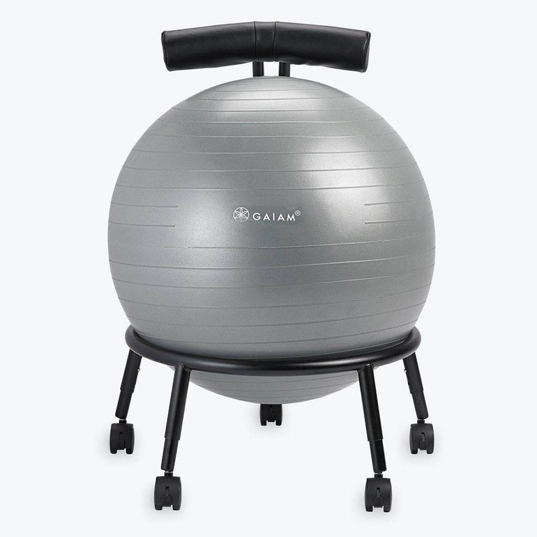 Custom Fit Yoga Balance Ball Chair - Sit Healthier