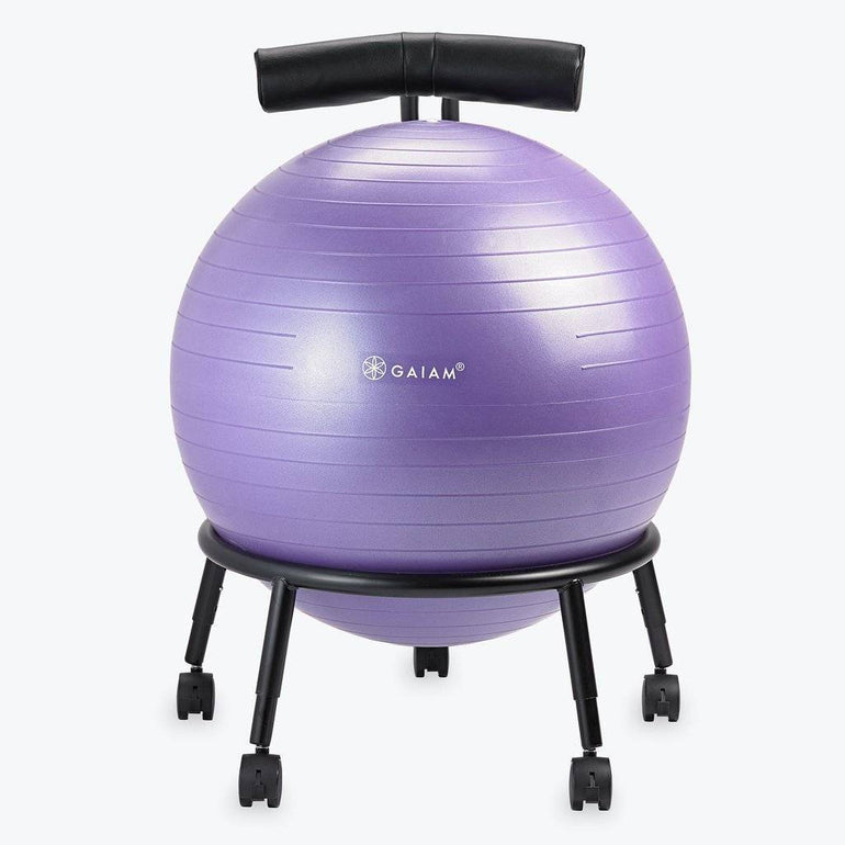 Custom Fit Yoga Balance Ball Chair - Sit Healthier