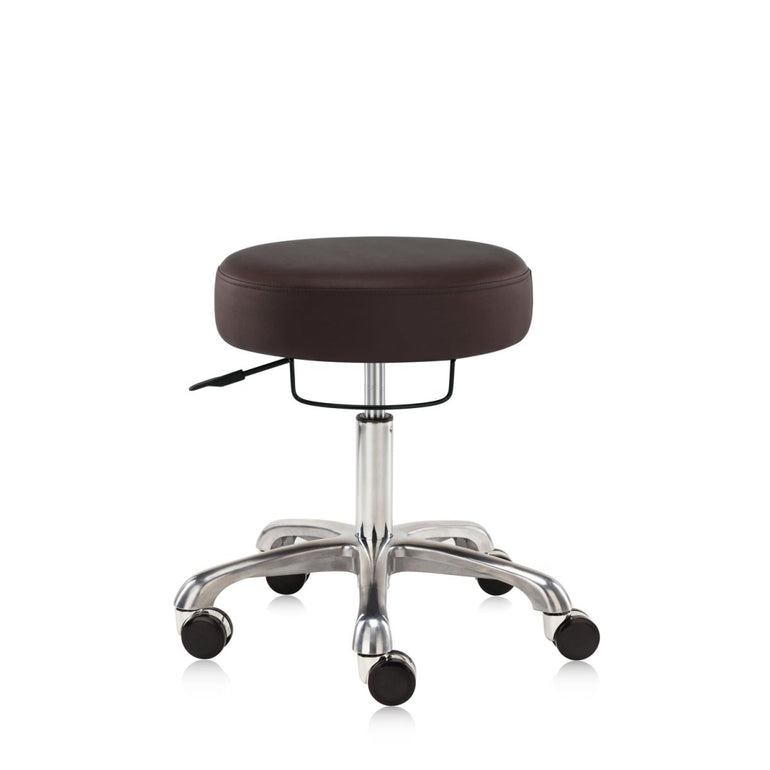 Dental Ergonomic Stool with Chrome Base - Sit Healthier