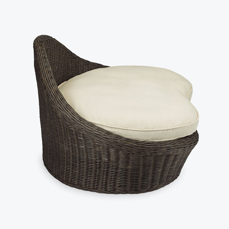 Earth-Friendly Ergonomic Rattan Meditation Chair - Sit Healthier